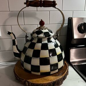 Mackenzie child vintage 3 quart tea kettle Cortney check